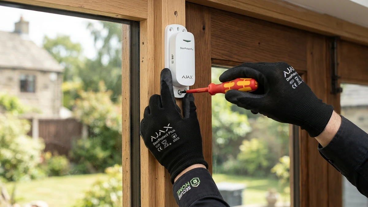 Ajax MotionCam motion detector with built-in camera providing photo on demand and 9-second intruder verification in Derby