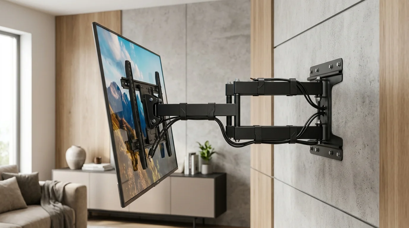 Heavy-Duty Full Motion Articulating Cantilever TV Wall Bracket in Durham