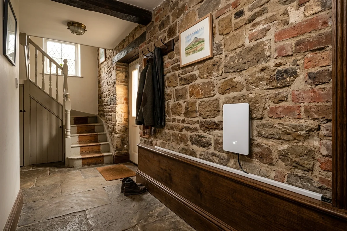 Starlink mesh Wi-Fi setup for stone cottages Middlesbrough