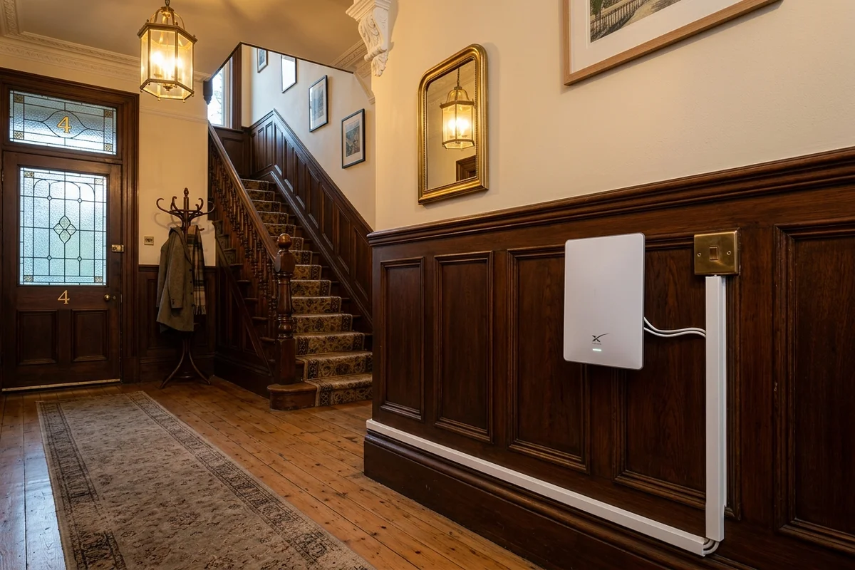 Starlink mesh Wi-Fi setup for period homes Newcastle