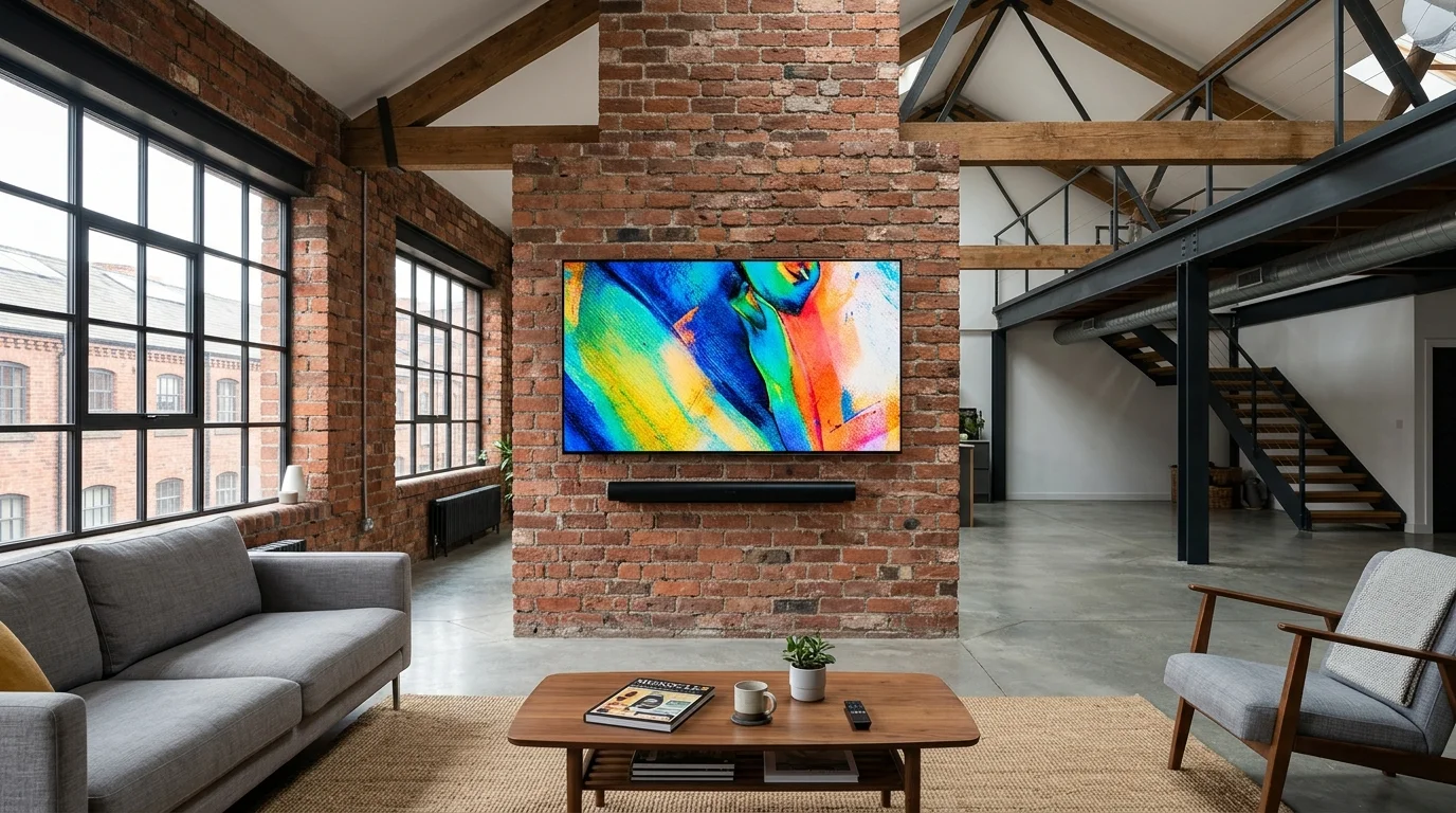 Professional TV Wall Mounting in Sheffield with In-Wall Cable Concealment