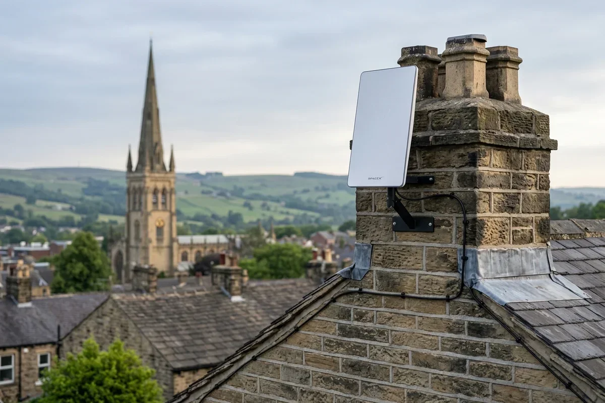 Starlink installation in Southwell by certified local engineers