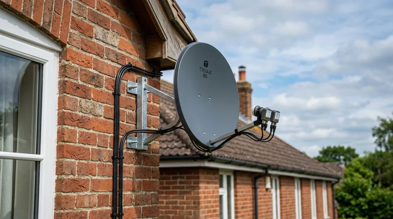 European and foreign satellite TV dishes in Yorkshire & Lancashire