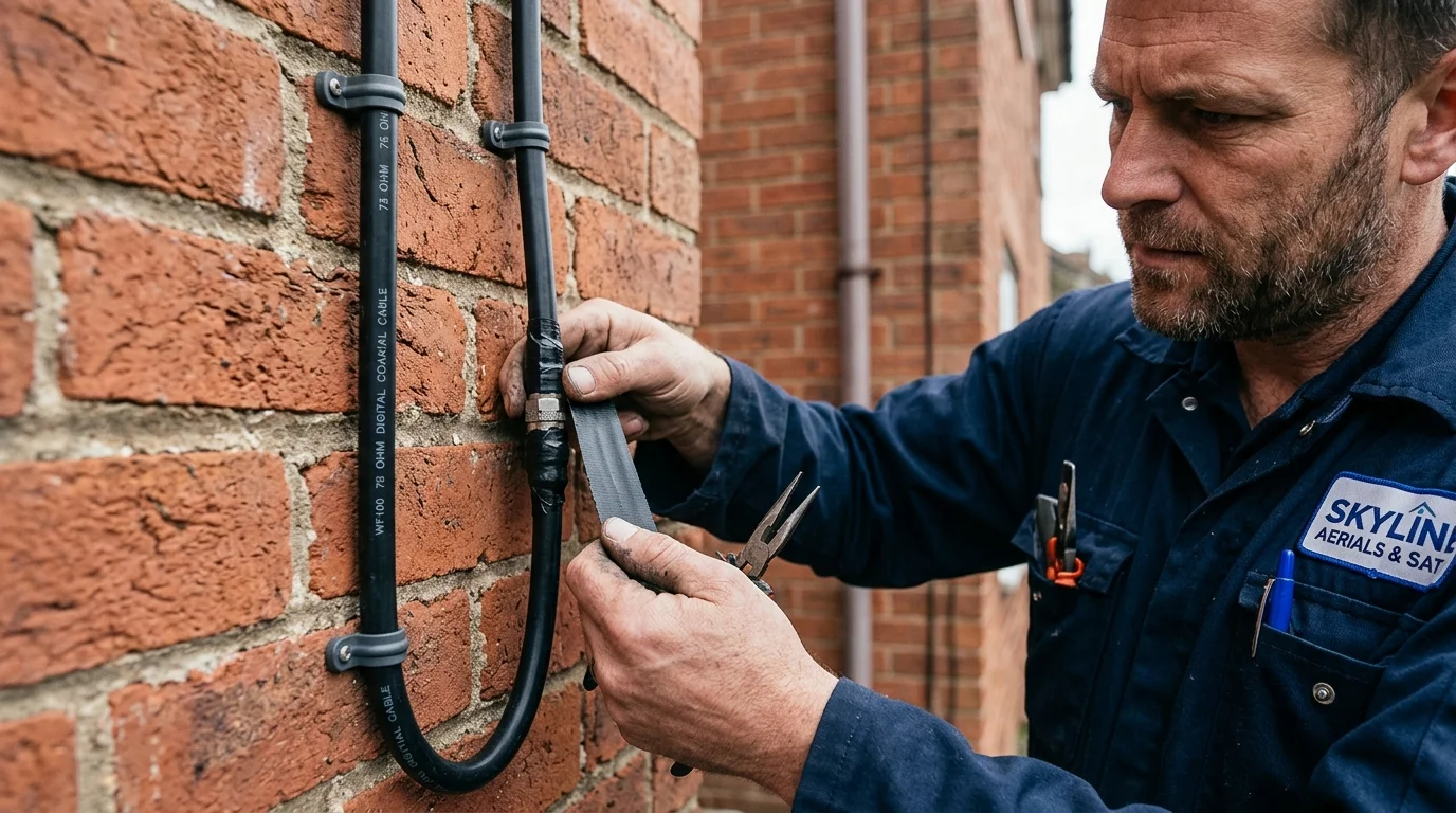 Fast TV aerial repairs in Yorkshire & Lancashire