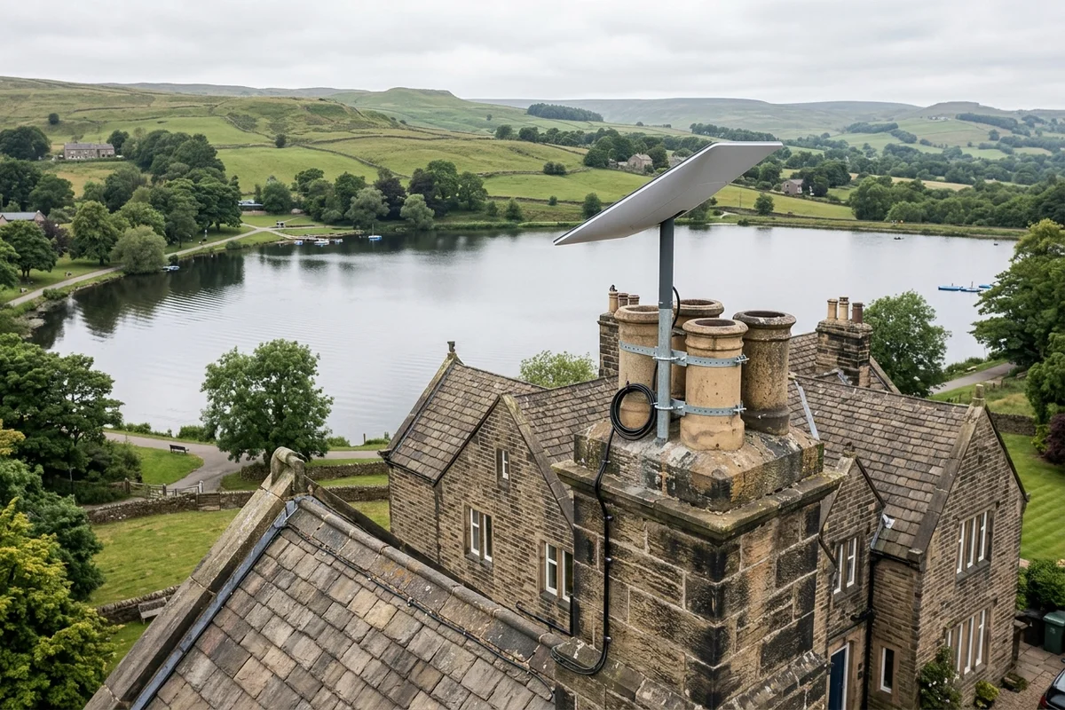 Starlink installation Yeadon certified local dish fitting on Victorian residence
